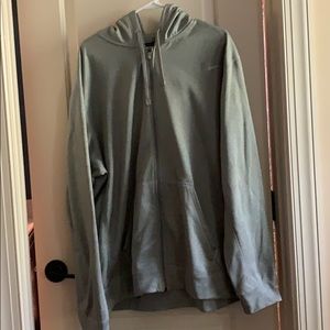 Men’s Nike ThermaFit Full ZIP Grey Jacket